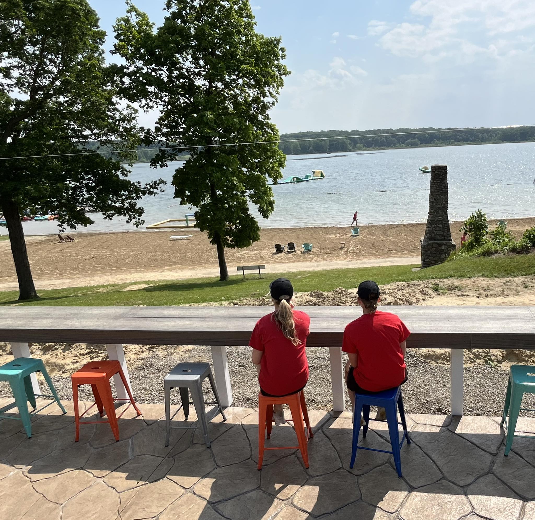 Lakeside Café Patio with Lake View