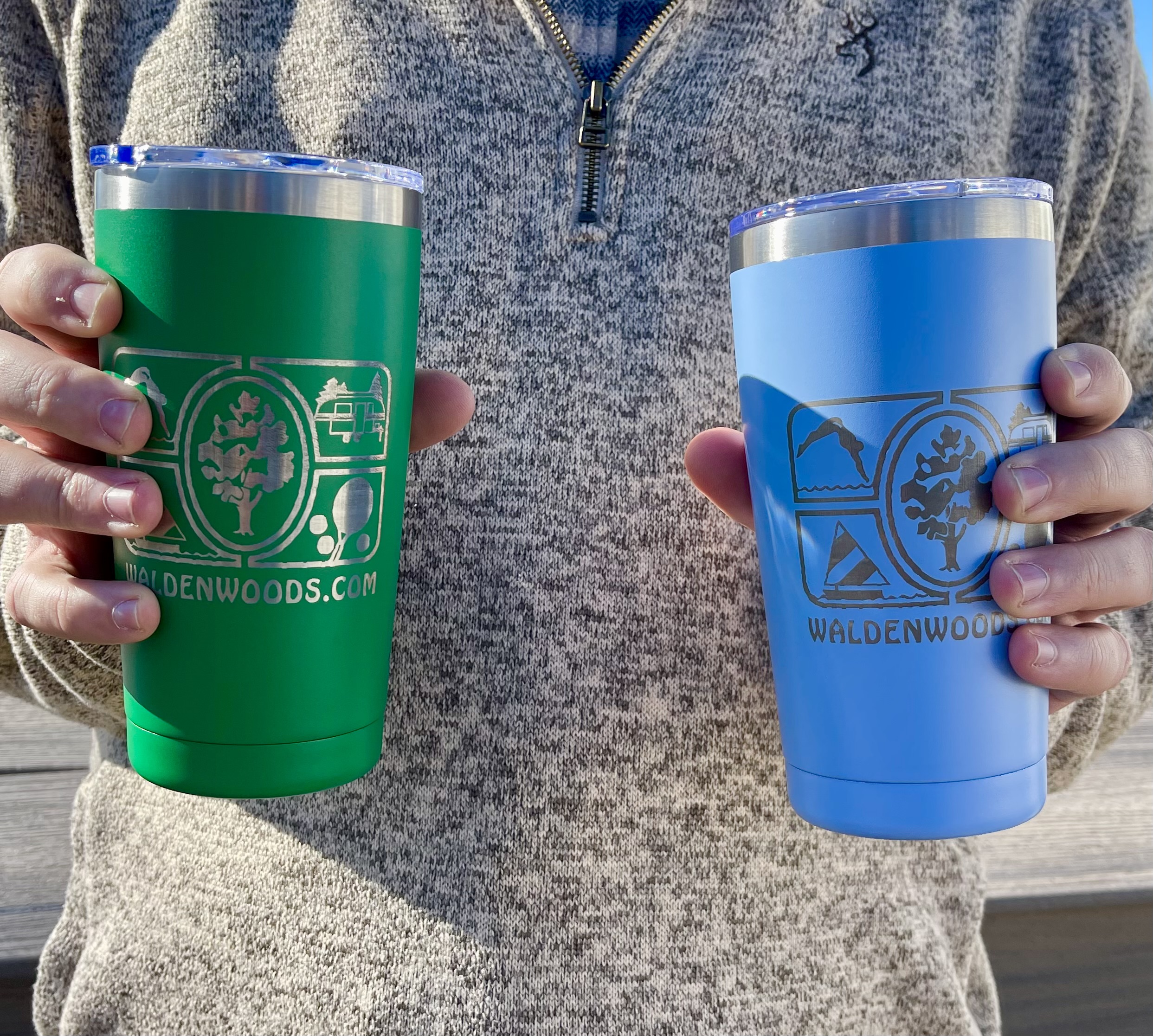 Tumbler 20oz-Get To The Woods - Image 6