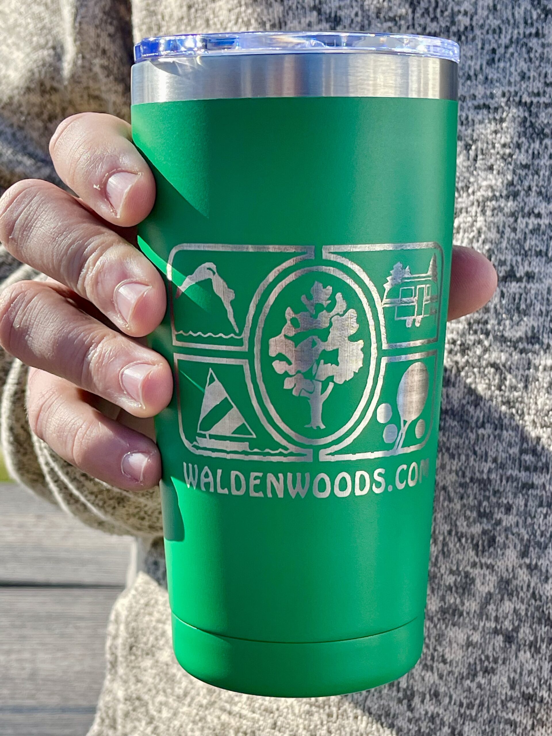 Tumbler 20oz-Get To The Woods - Image 3