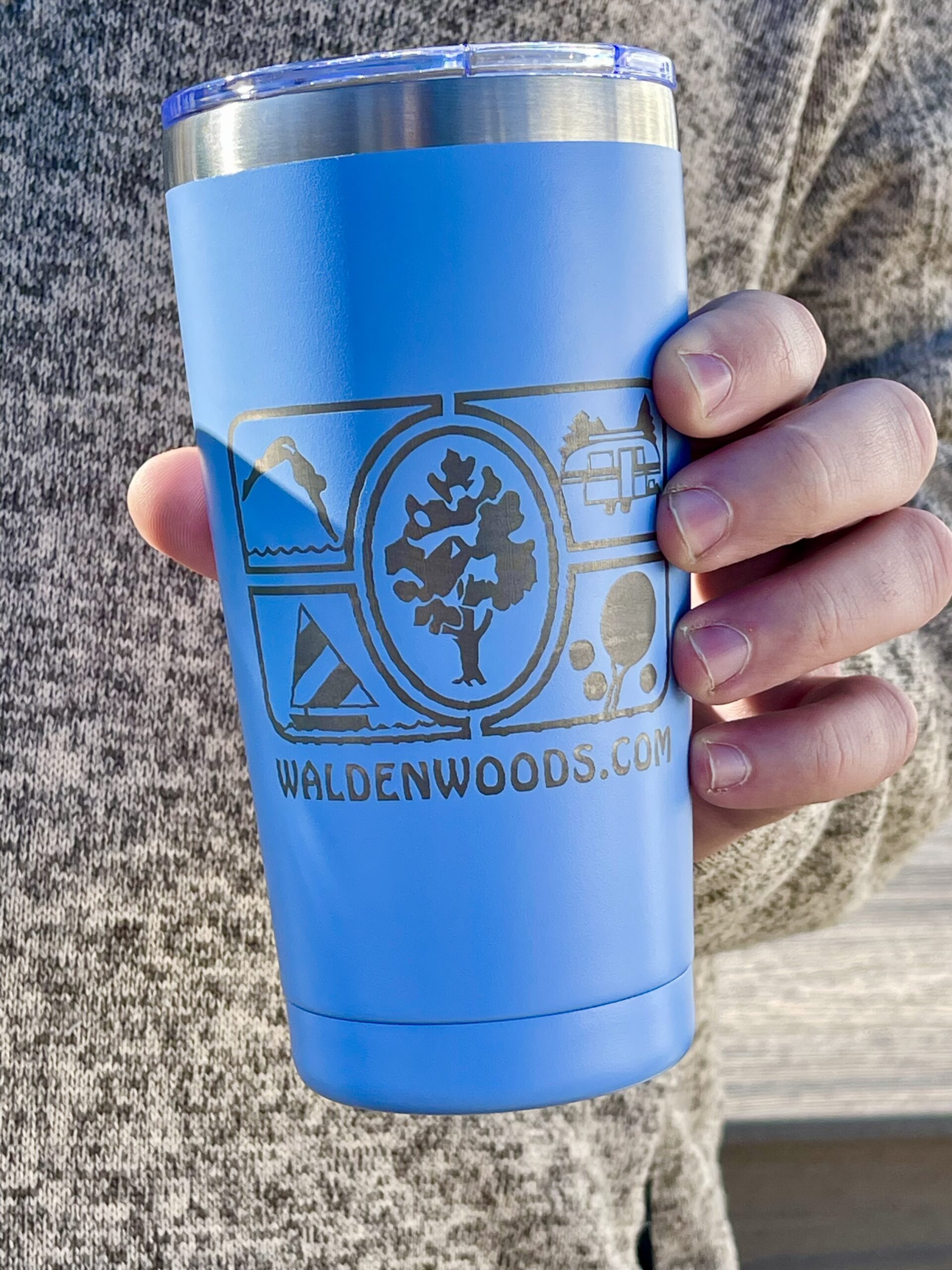 Tumbler 20oz-Get To The Woods - Image 5