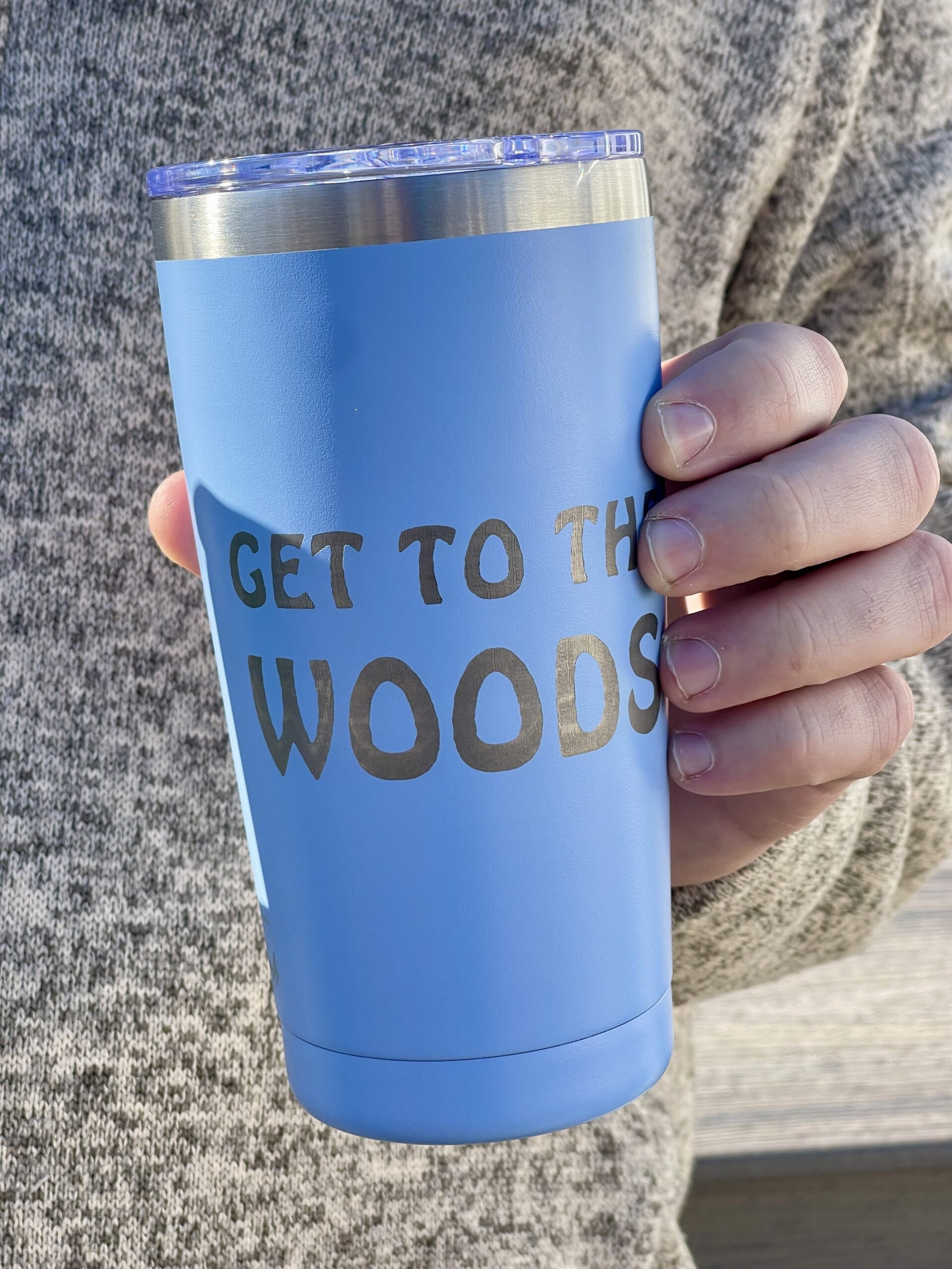 Tumbler 20oz-Get To The Woods - Image 4