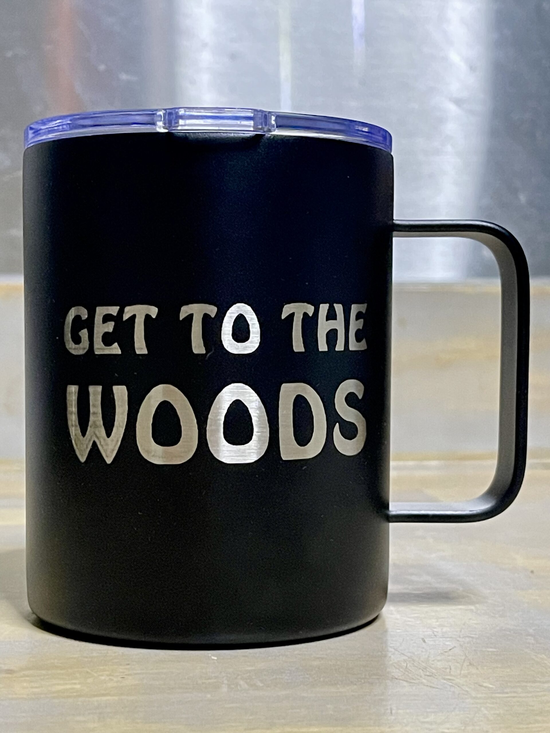 Coffee Tumbler 12oz-Get To The Woods