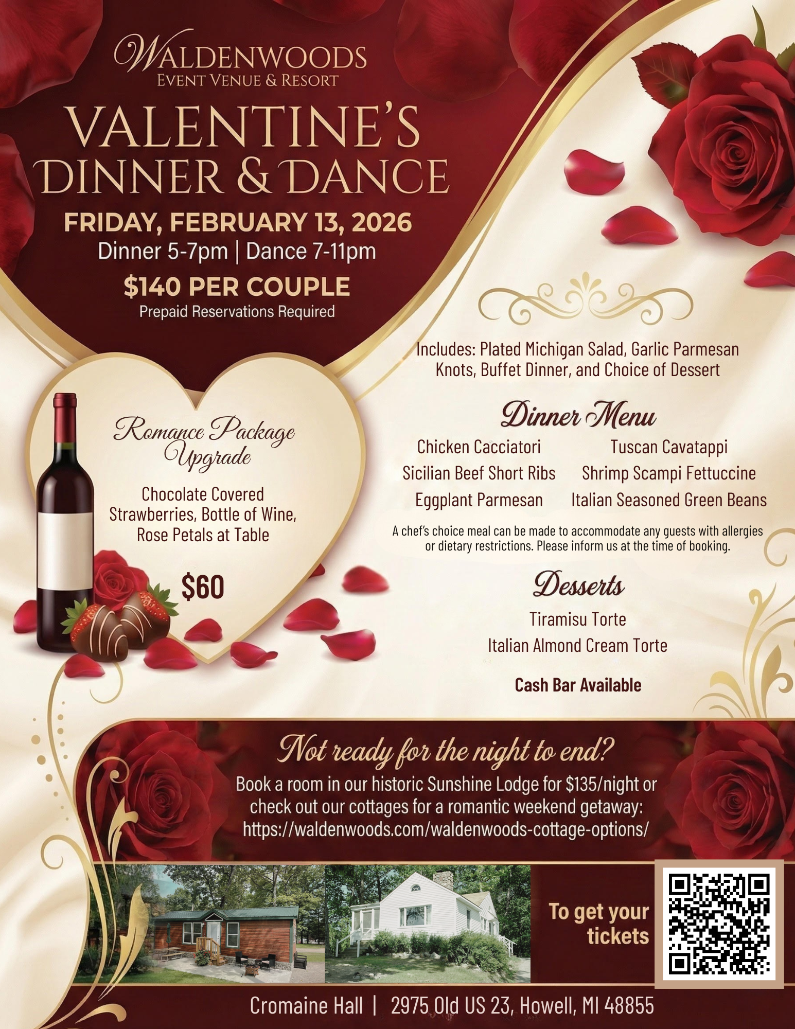 Valentine's Dinner 2026 Flyer
